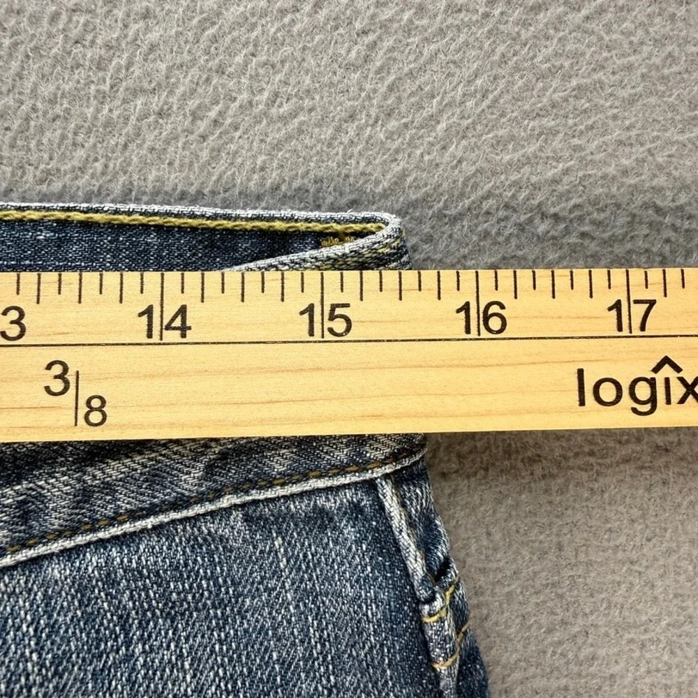 Levis 514 Slim Straight Jeans Mens 30x30 (FIT 31x31) Blue Y2K Faded Denim Casual